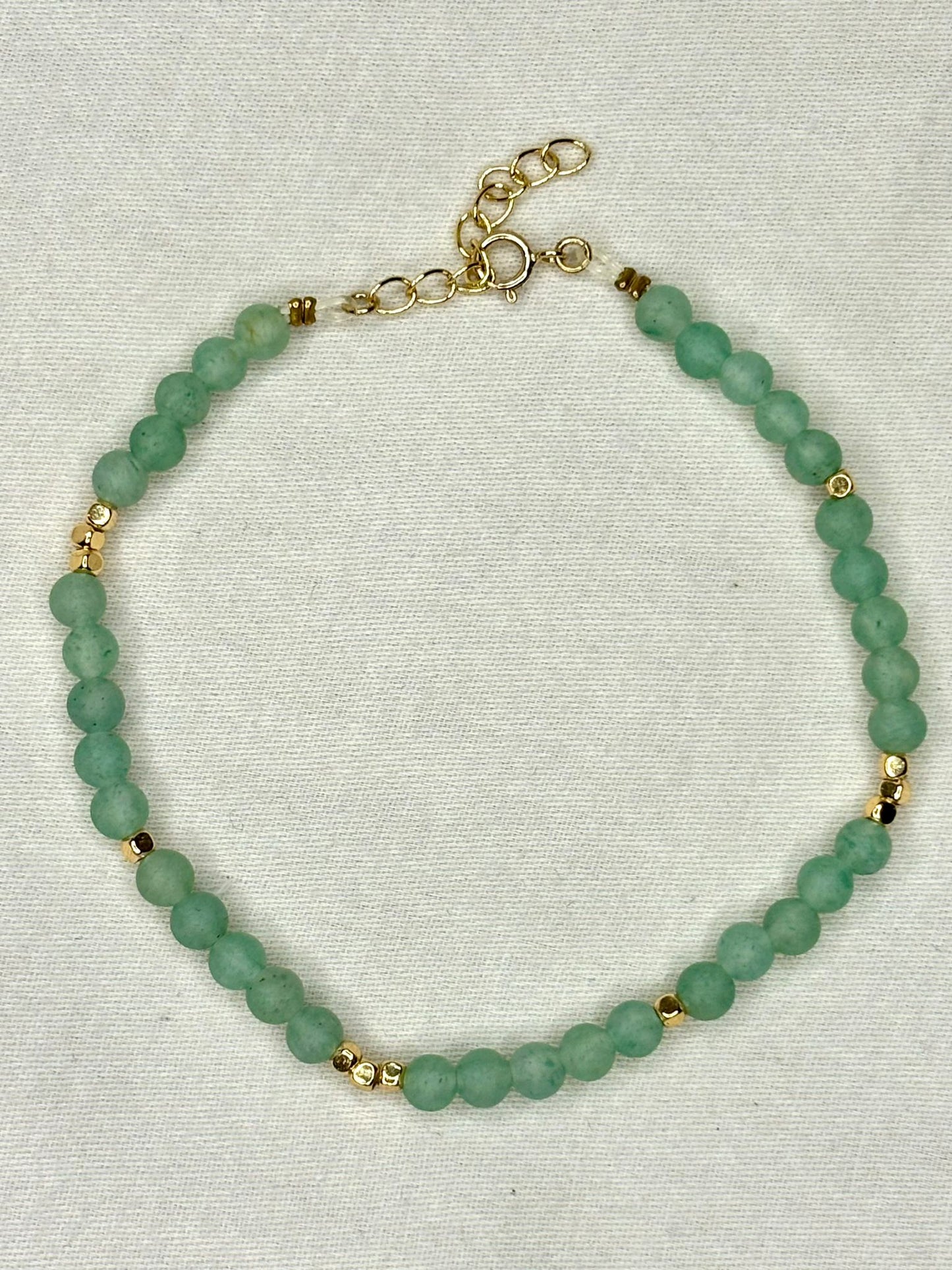 Gemstone Green Adventurine Bracelet